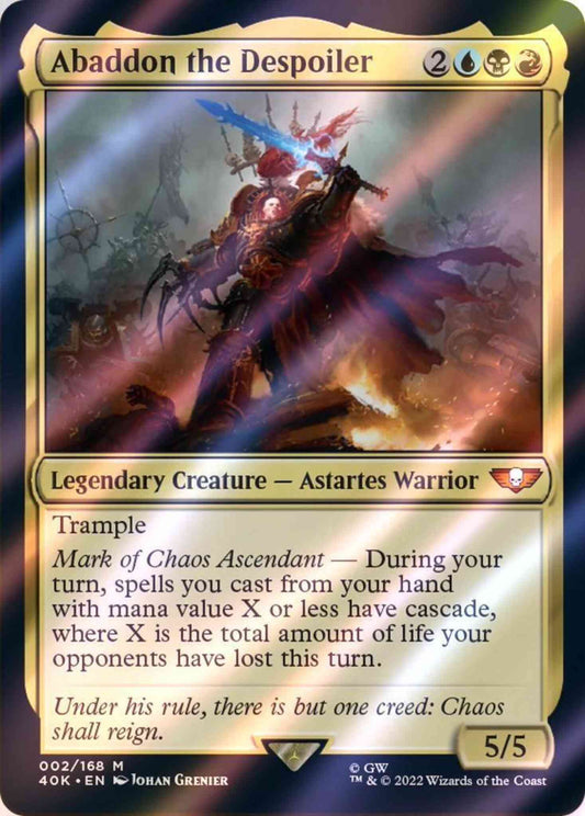 EN Abaddon the Despoiler (40K) - Surge Foil