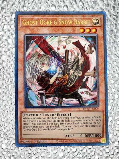 遊戯王 幽鬼うさぎ プリズマティックアルティメットレア 英語