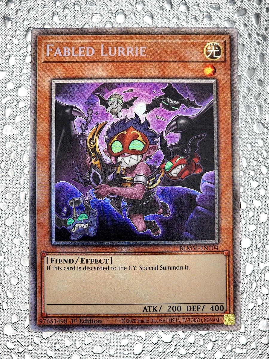 遊戯王 魔轟神ルリー スターライト レア 英語