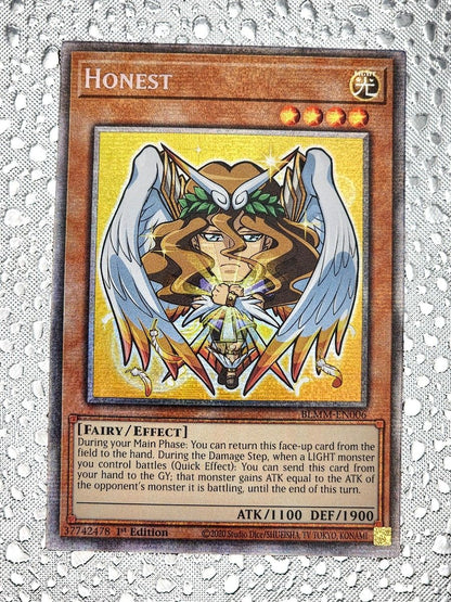 遊戯王 オネスト スターライト レア 英語