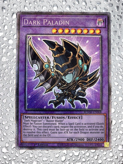 遊戯王 超魔導剣士－ブラック・パラディン スターライト レア 英語