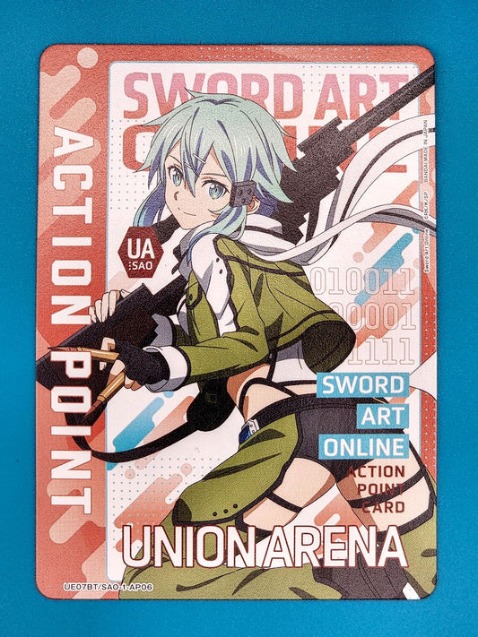 ユニオンアリーナ SAO シノン ACTION POINT 英語