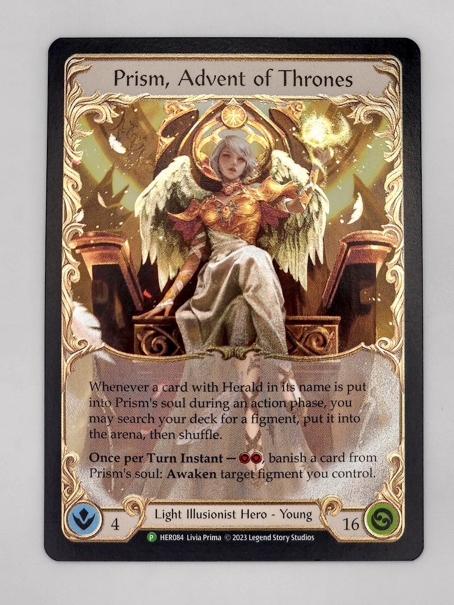 Prism, Advent of Thrones HER084 FAB CF プロモ COLD FOIL