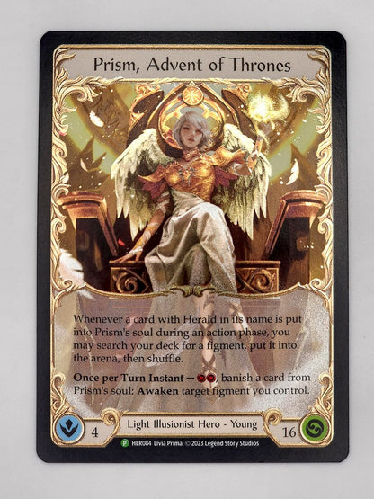 Prism, Advent of Thrones HER084 FAB CF プロモ COLD FOIL