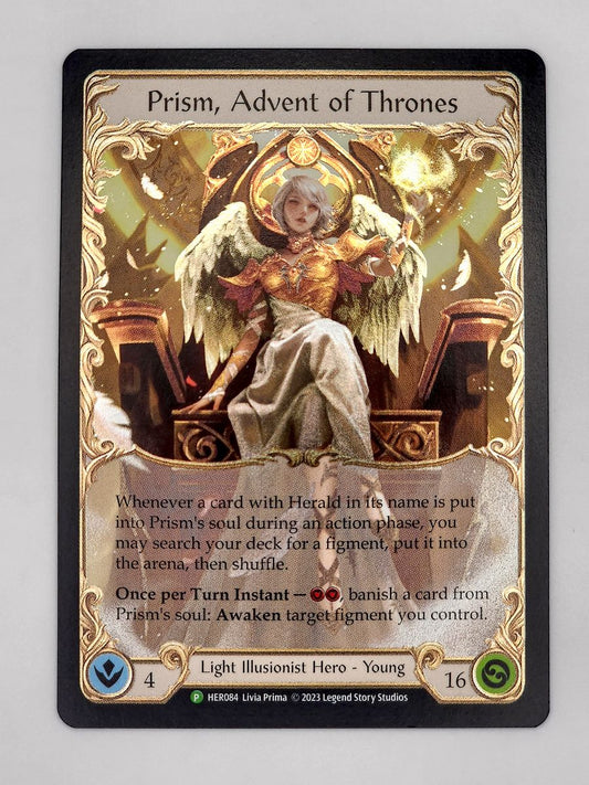 Prism, Advent of Thrones HER084 FAB CF プロモ COLD FOIL